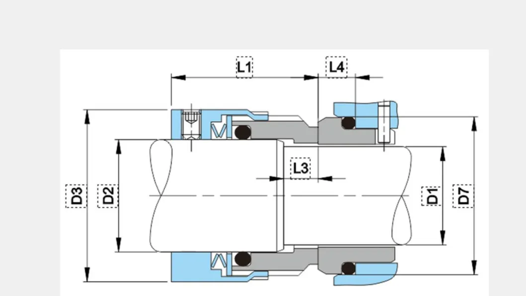 H7N WAVE- Spring Mechanical Seal For Boiler Feed Pumps and Process Pumps