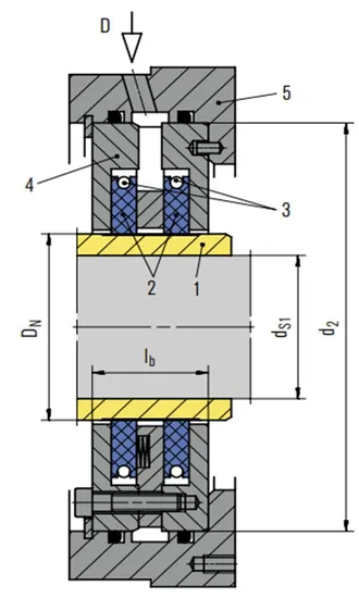 142 CSE Mechanical Seals for Pumps Pusher Seals
