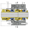 104 CGSH-K Mechanical Seals for Pumps Pusher Seals