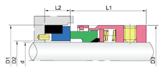 WG9 Multi Spring Mechanical Seals for Pumps