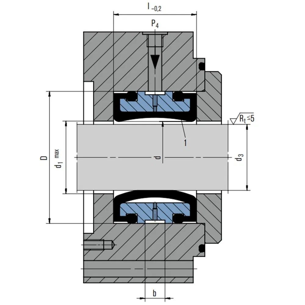 129 STD1 Mechanical Seals for Pumps Pusher Seals