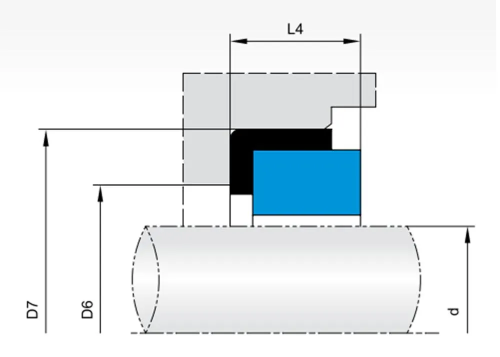 41TS L05 Mechanical Seals Seat Series for Pumps