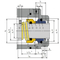 8 M3N Mechanical Seals for Pumps Pusher Seals