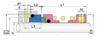 WG1527 Single Spring Mechanical Seals for Pumps