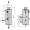 188 QFT2000 Mechanical Seals for Pumps Pusher Seals