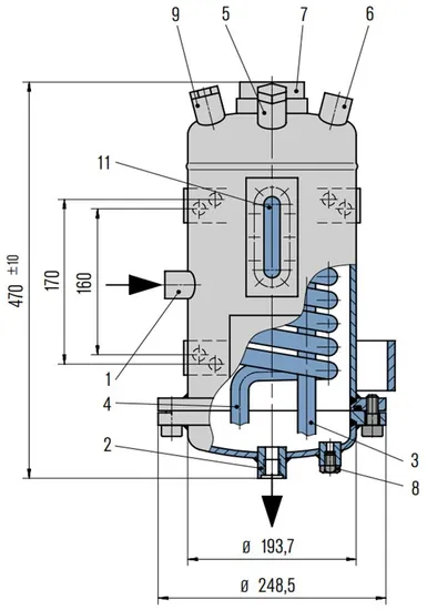 204 TS5000 Mechanical Seals for Pumps Pusher Seals