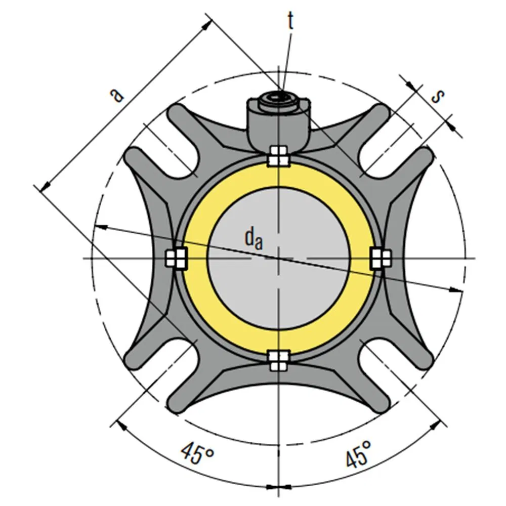 54 Mtex Dual seals Mechanical Seals for Pumps Pusher Seals