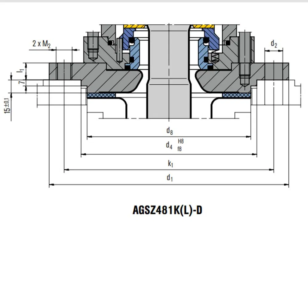 114 AGSZ Mechanical Seals for Pumps Pusher Seals